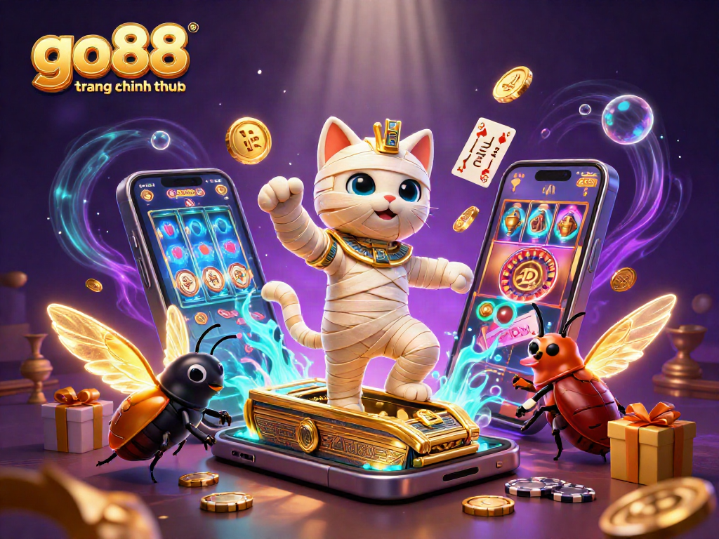 Engage in gaming adventures on go88 trang chu chinh thuc with illuminated characters and vibrant casino elements.