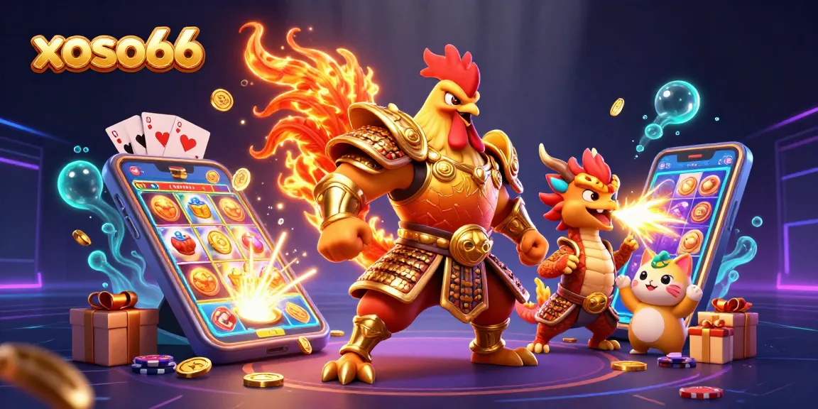 xoso66 unleashes thrilling betting experiences with dynamic casino characters and vibrant game elements
