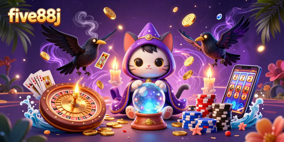Experience the magic of five88j with rewarding gameplay featuring vibrant casino elements and unique characters.