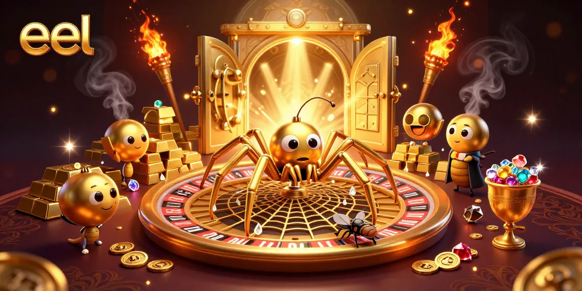 Bet on eel games with confidence in a vibrant, 3D casino world filled with treasures.