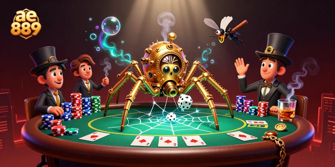 Experience high-stakes gambling at ae 889 with a lavish poker scene and captivating characters.